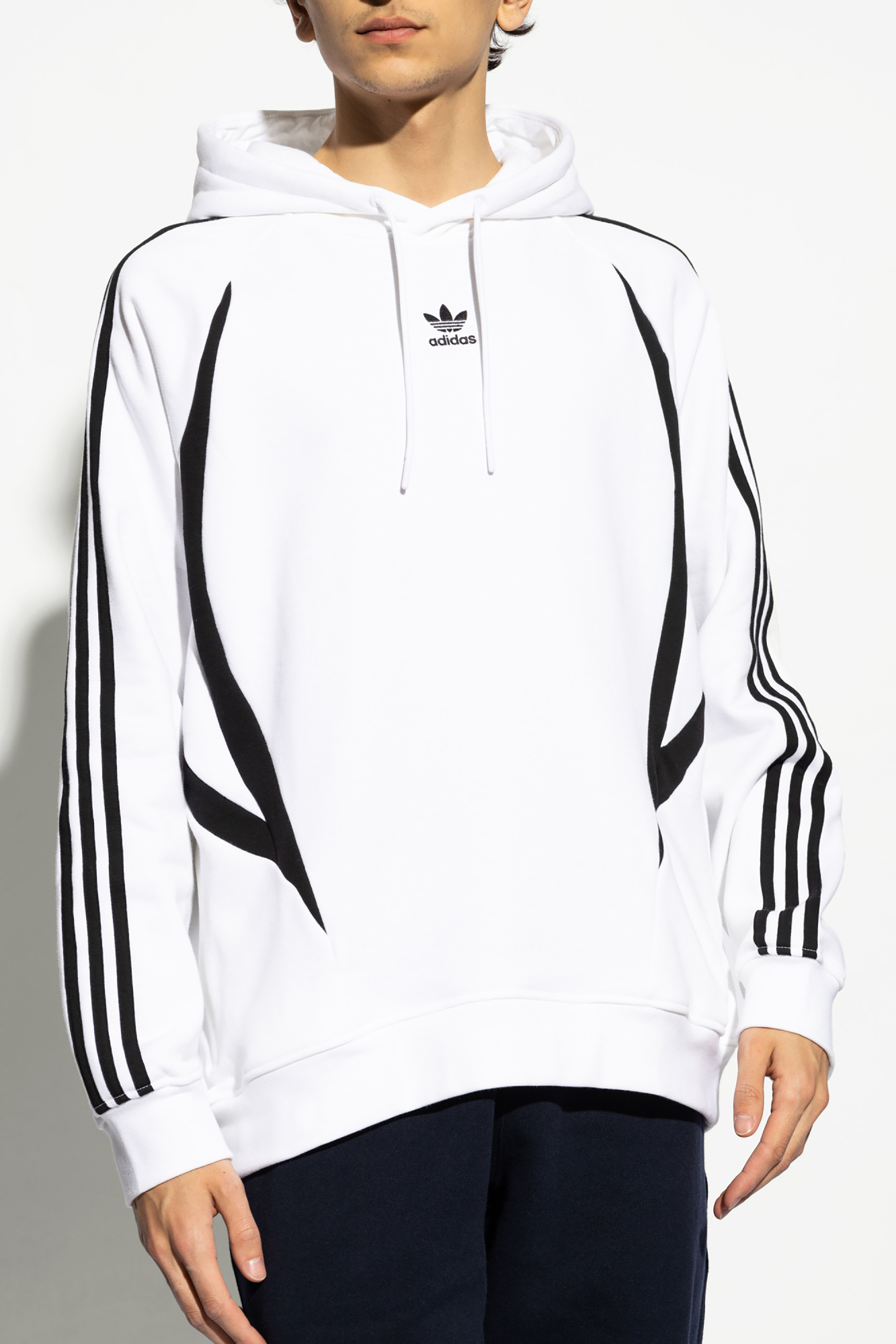 Adidas original white sweatshirt deals